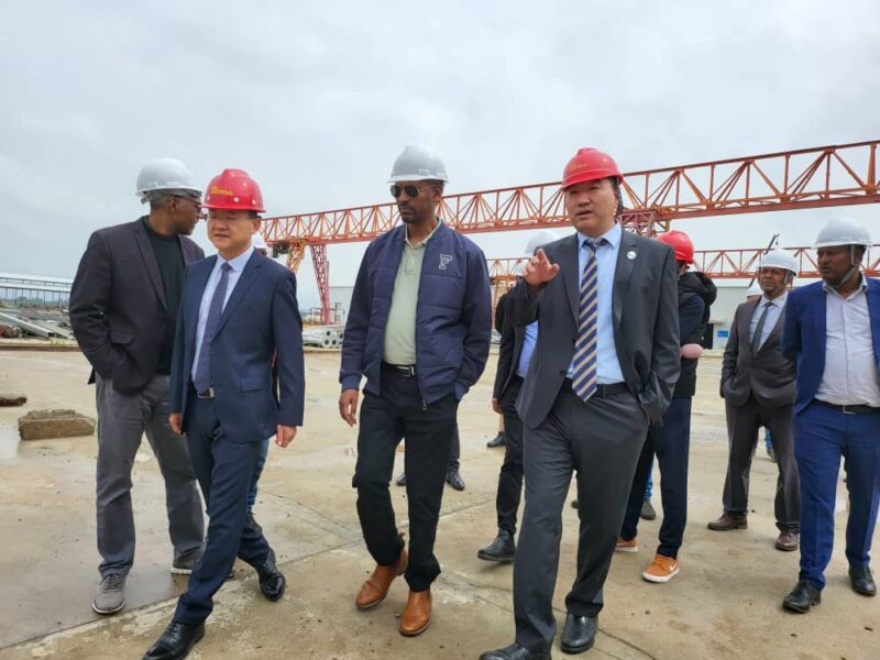 Minister of Industry, FDRE H.E MELAKU ALEBEL